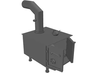 Stove 3D Model preview