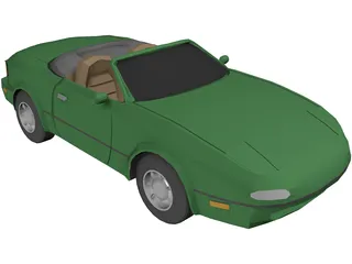 Mazda MX-5 3D Model preview