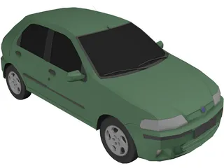 Fiat Palio 3D Model preview