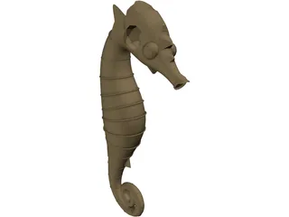Seahorse 3D Model preview