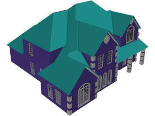 House 3D Model preview