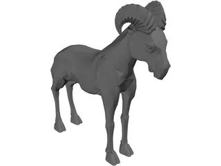 Ram 3D Model preview