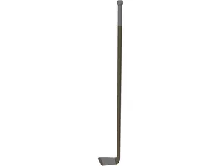 Hockey Stick 3D Model preview