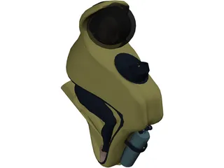 Personal Sub 3D Model preview