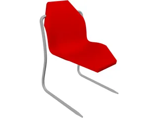 Chair Modern 3D Model preview
