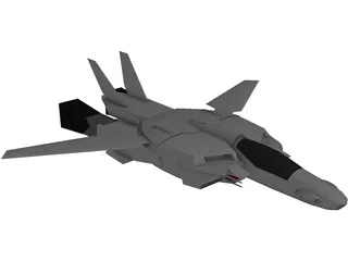 Veritech Fighter 3D Model preview