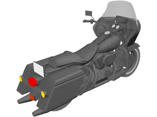 Harley-Davidson 3D Model preview