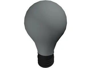 Light Bulb [+Interior] 3D Model preview