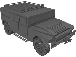 Hummer 3D Model preview
