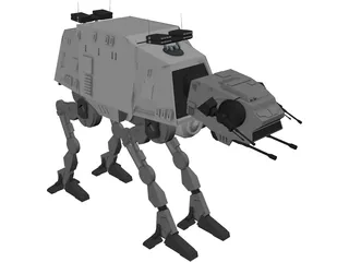 Star Wars Advanced ATAT 3D Model preview
