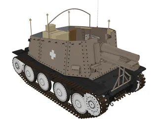 Grille 3D Model preview