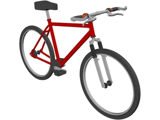 Bike Mountain Pacific 3D Model preview