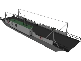 Ferry Barby 3D Model preview