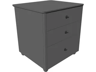 Closet 3D Model preview