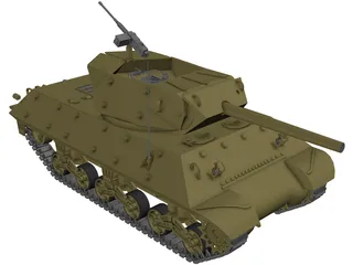 M-10 Wolverine 3D Model preview