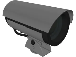 CCTV Camera 3D Model preview