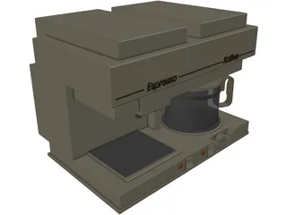 Coffee Machine 3D Model preview