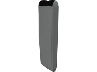 DVD Remote Control 3D Model preview