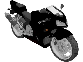 Honda CBR (2003) 3D Model preview