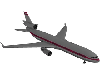 McDonnell Douglas MD-11 3D Model preview