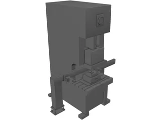 Press Machine 3D Model preview