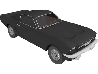 Ford Mustang (1963) 3D Model preview