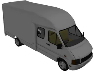 Volkswagen LT46 3D Model preview