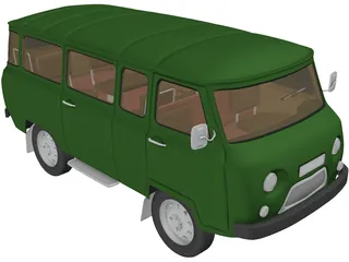 UAZ 3D Model preview
