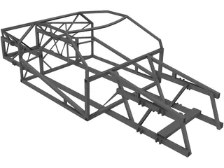 Frame Wisniewski One 1 V8 3D Model preview