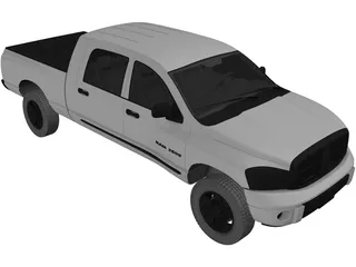 Dodge Ram 2500 3D Model preview