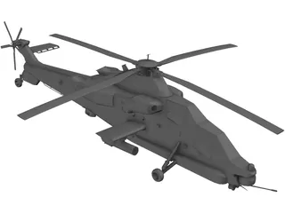 Denel AH-2 Rooivalk 3D Model preview
