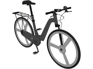 Bike Modern 3D Model preview