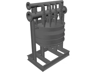 Mud Cleaner 3D Model preview