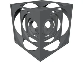 Turner Cube 3D Model preview