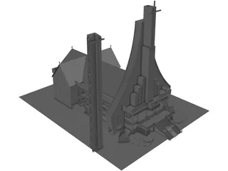 Church 3D Model preview