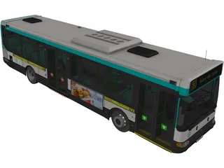 Renault Agora Line RATP 3D Model preview
