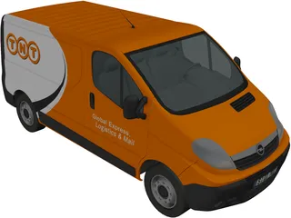 Opel Vivaro TNT 3D Model preview