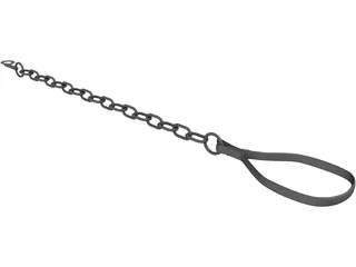Dog Leash 3D Model preview