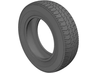 Tire 3D Model preview
