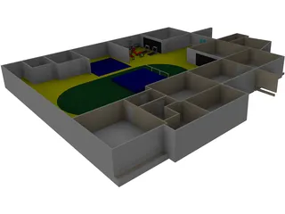 Trend Mill 3D Model preview