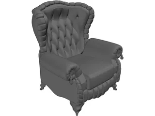 Armchair 3D Model preview
