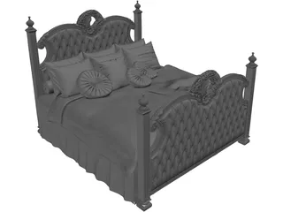 Bed 3D Model preview