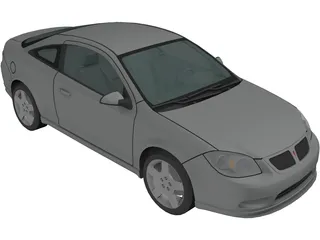 Pontiac G5 (2010) 3D Model preview