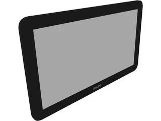 Philips Aurea TV 3D Model preview