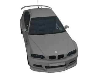 BMW M3 (2010) 3D Model preview