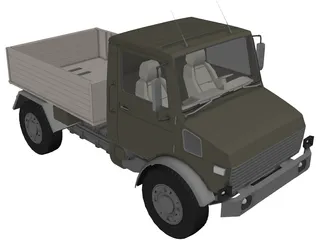 Pick-Up Truck 3D Model preview