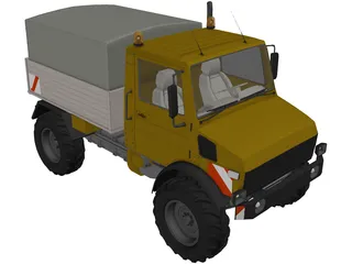 Pick-Up Truck 3D Model preview