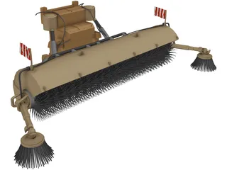 Street Sweep 3D Model preview