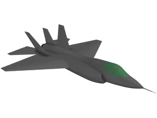 Lockheed Martin JSF F-35 3D Model preview