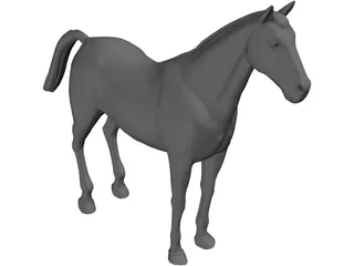 Horse 3D Model preview